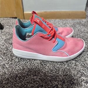 Jordan’s - Youth 6.5 - Pink and Blue Knit Sneaker